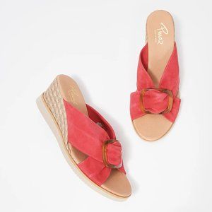 Pinaz Suede Slide Espadrilles